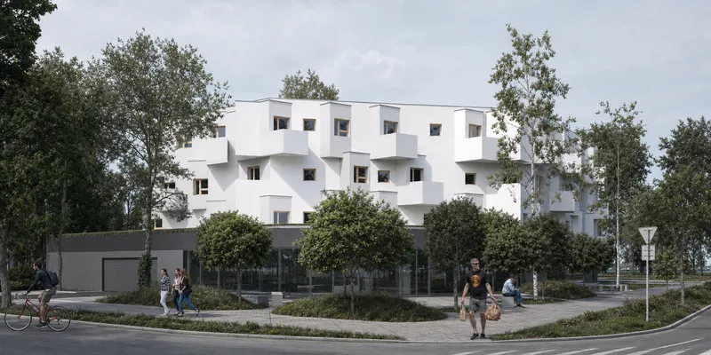 Budynek wielorodzinny w Rembertowie