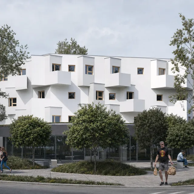 Budynek wielorodzinny w Rembertowie