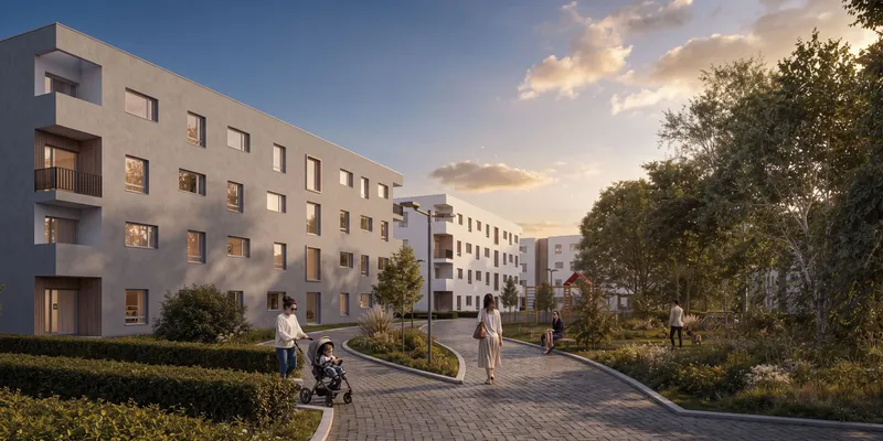 Osiedle budynków wielorodzinnych w Skawinie