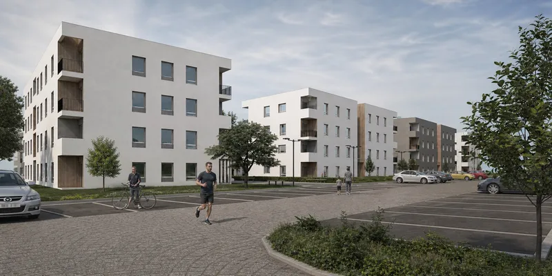 Osiedle budynków wielorodzinnych w Skawinie