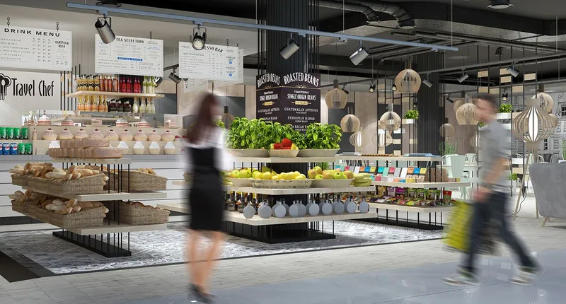 Koncepcja sieci restauracji Travel Chef