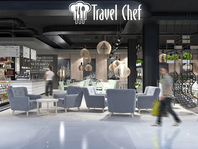 Koncepcja sieci restauracji Travel Chef