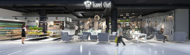 Koncepcja sieci restauracji Travel Chef
