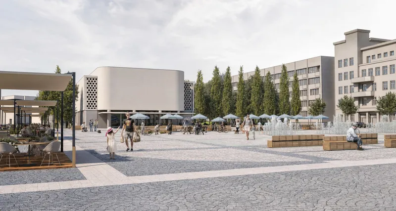 Rynek w Słupsku