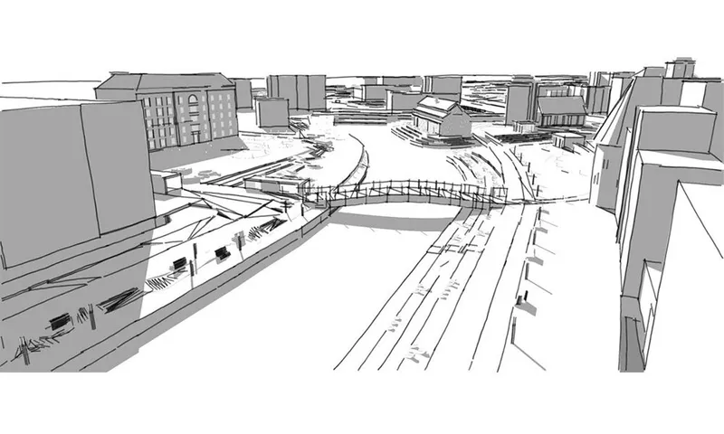 Projekt Bulwarów rzeki w Słupi w centrum Słupska